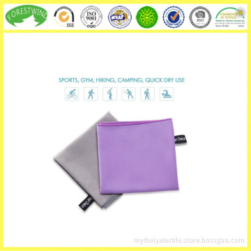 2016 Hot sale gym microfiber sublimation sports towels for hometextile